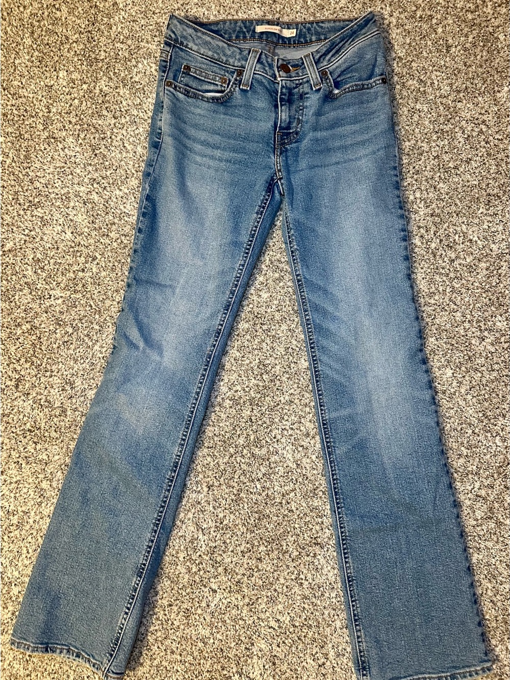 Levi’s Women’s Superlow Bootcut Jeans Size 24